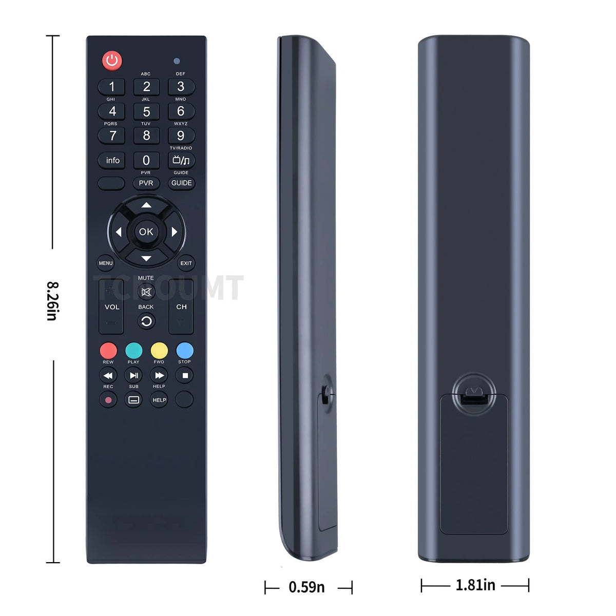 Remote Control For Matchmaster VAST Set Top Box 33MM-DSD4121