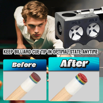 11-in-1 Pool Cue Tip Repair kit, Professional All-in-One pool stick 11 IN 1