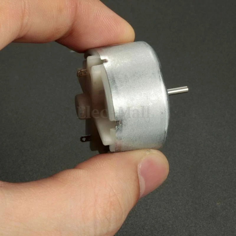 Miniature Small Electric Motor Brushed 0-12V DC 0.02A For Models Crafts Robots F