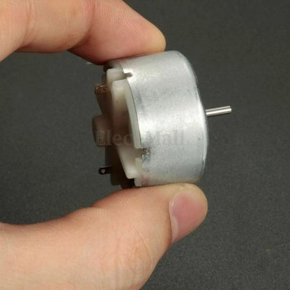 Miniature Small Electric Motor Brushed 0-12V DC 0.02A For Models Crafts Robots F