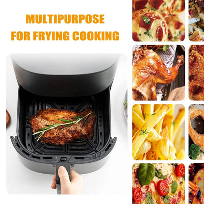 Air Fryer Grill Pan for COSORI Pro LE 5 8.26 x For 5QT, Black