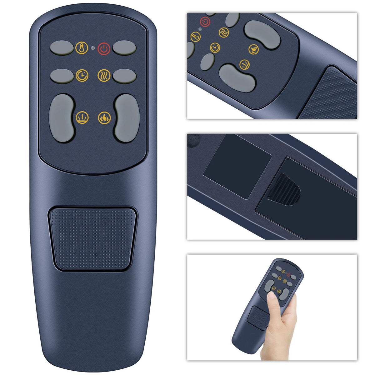 Remote Control For Dreamflame / Masarflame / Oxhark Flame Electric Fireplace