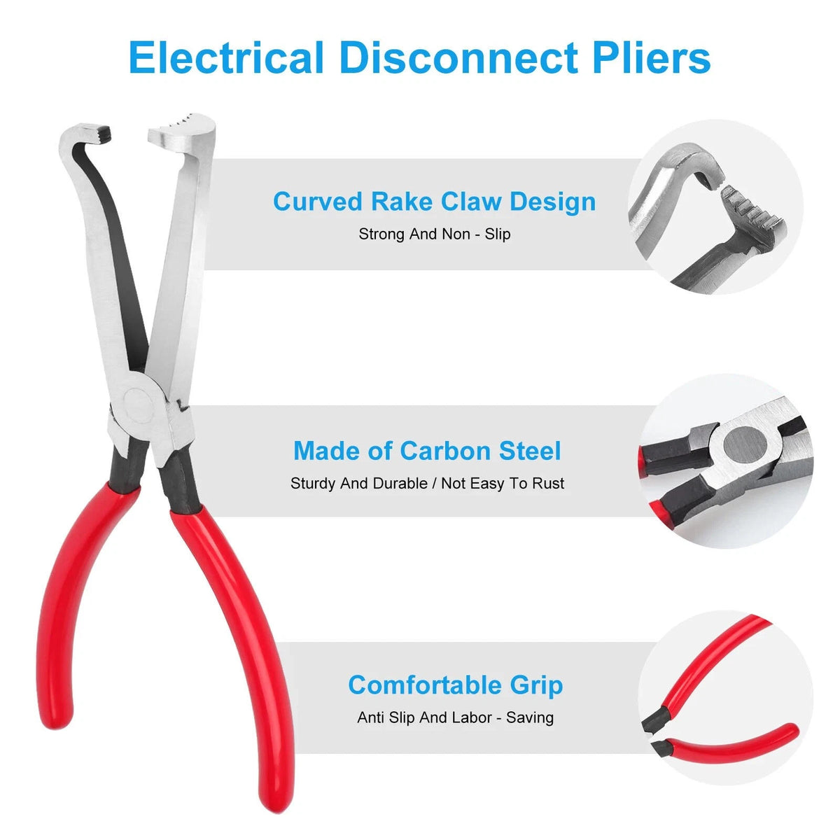 1 PCS  Electrical Disconnect Pliers Connector Separator Removal Tool Kit
