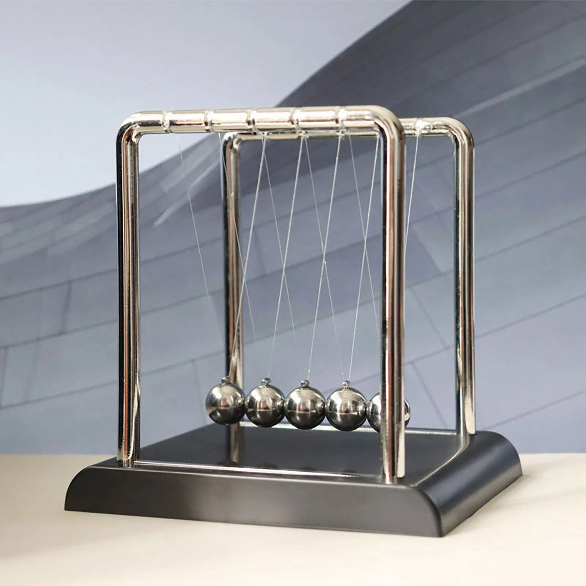 Ornament tons Cradle Steel Balance Ball Physics Science Pendulum Desktop