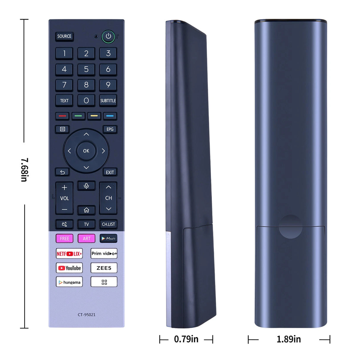 CT-95021 Replacement Remote Control For Toshiba Smart TV