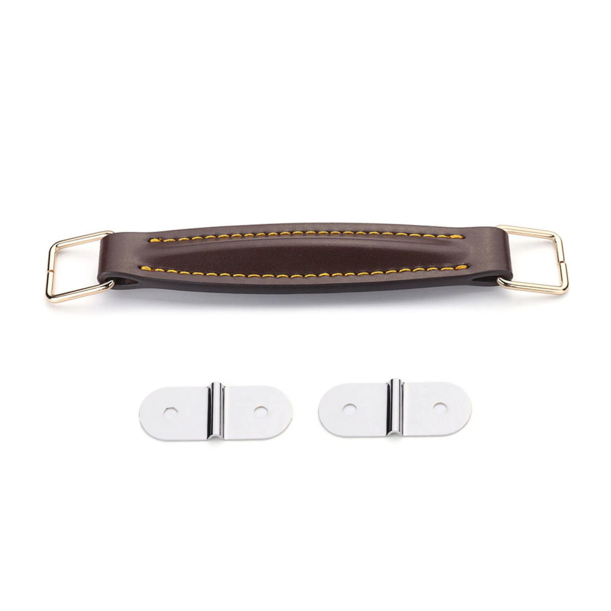 1Pc Guitar Leather Handle With Fitting For Marshall Amp AS50D AS100D Coffee aa