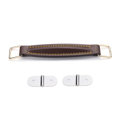 1Pc Guitar Leather Handle With Fitting For Marshall Amp AS50D AS100D Coffee aa