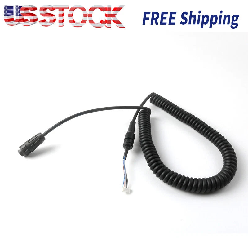 Microphone Mic Cord Cable Coiled R49060 For Raymarine Ray215 VHF Radio