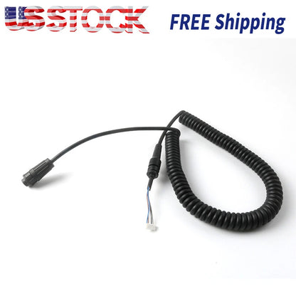 Microphone Mic Cord Cable Coiled R49060 For Raymarine Ray215 VHF Radio