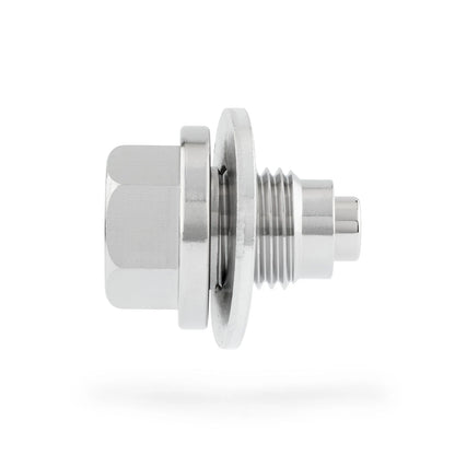 Votex - Made in USA - M12 X 1.25MM X 1.25 Magnetic Drain Plug, Silver