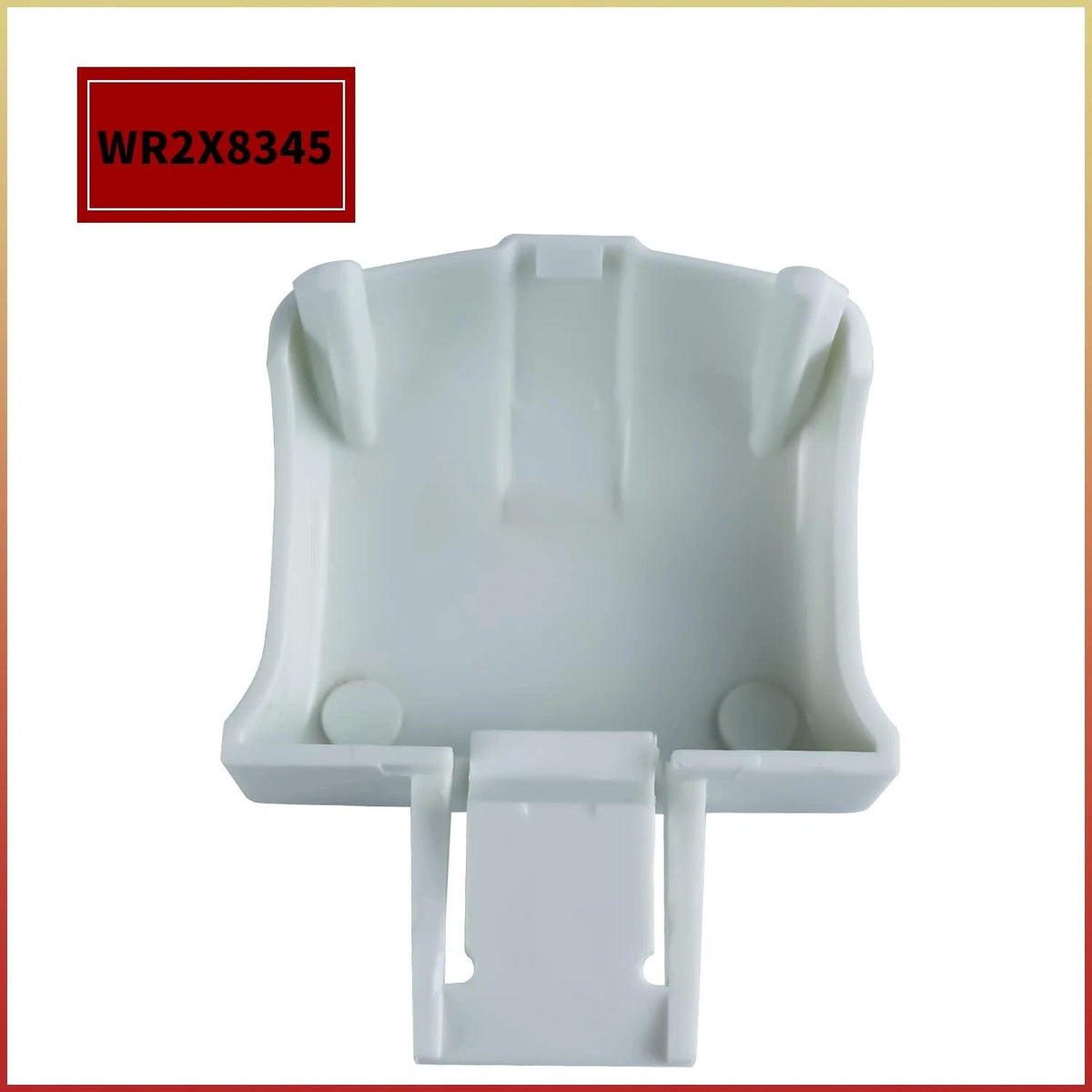 WR2X8345 Refrigerator Door Shelf Retainer Bar Support End Cap Replacement...