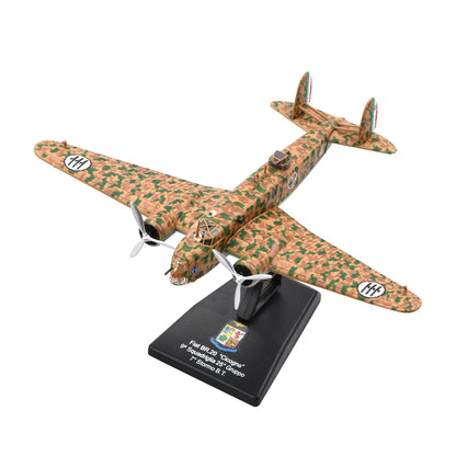 WWII Italian Air Force For Fiat BR.20 1:144 Alloy Model With Rotating Propeller