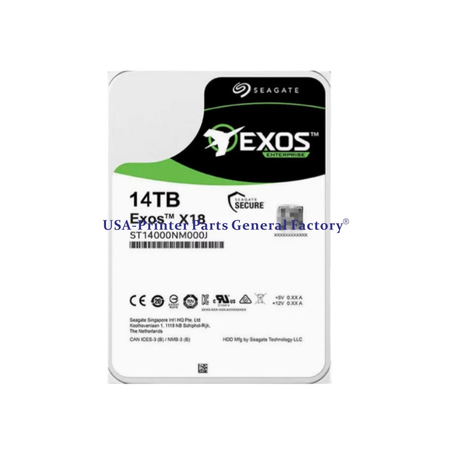ST14000NM000J Compatibe Seagate Exos X18 14 TB SATA 6Gb s 256 MB 7200 rpm HDD
