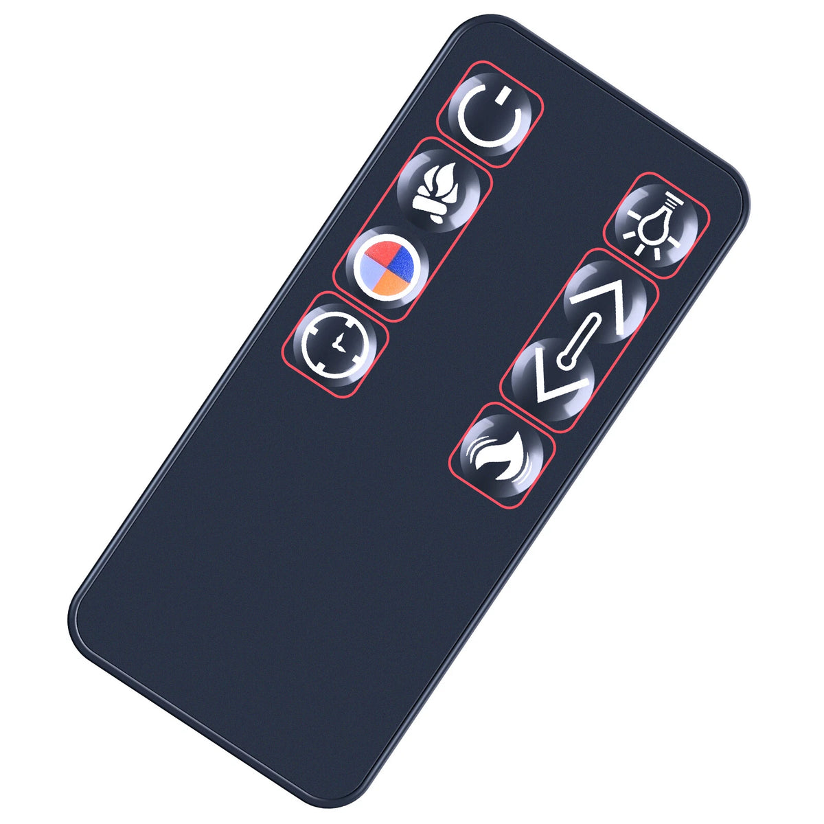 Replacement Remote Control For Real Flame Vivid Flame Electric Fireplace Firebox