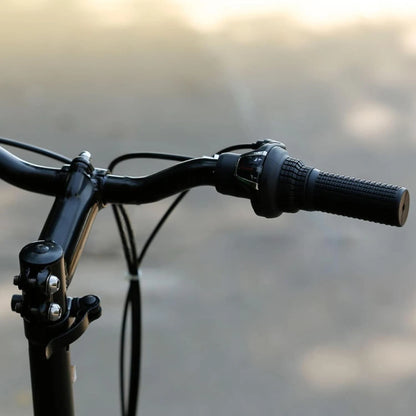 1 Pair MTB Bike Short Handlebar Grips 20x74mm/0.78x2.91inch, Normal, Black