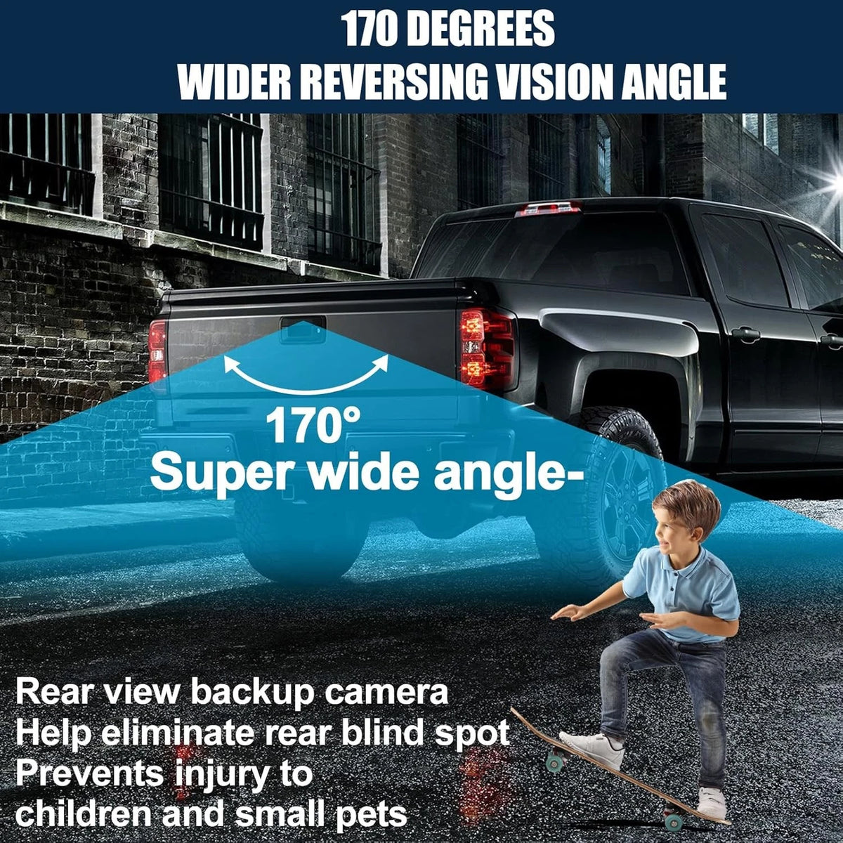 Silverado Sierra Backup Rear View Camera Compatible with 2016 2017 2018 2019...