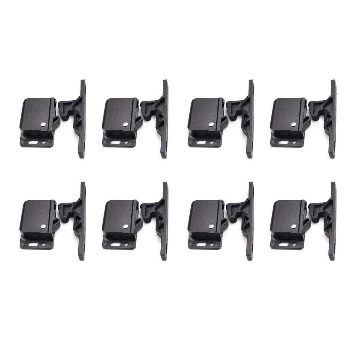 8 Pack Durable Cabinet Door Latch/RV Drawer Latches, 8 Pull Force Latch Holder