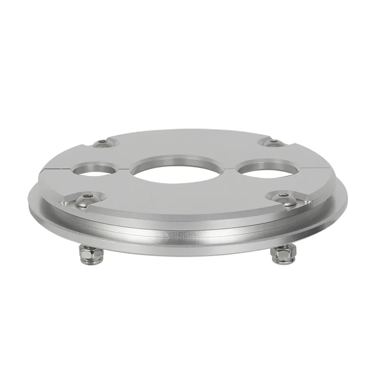 For Holley Terminator X Firewall LS Harness Split Face Grommet - 3 Hole Aluminum