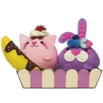 Klutz Sew Your Own Ice Cream Animals Compact, Multicolor
