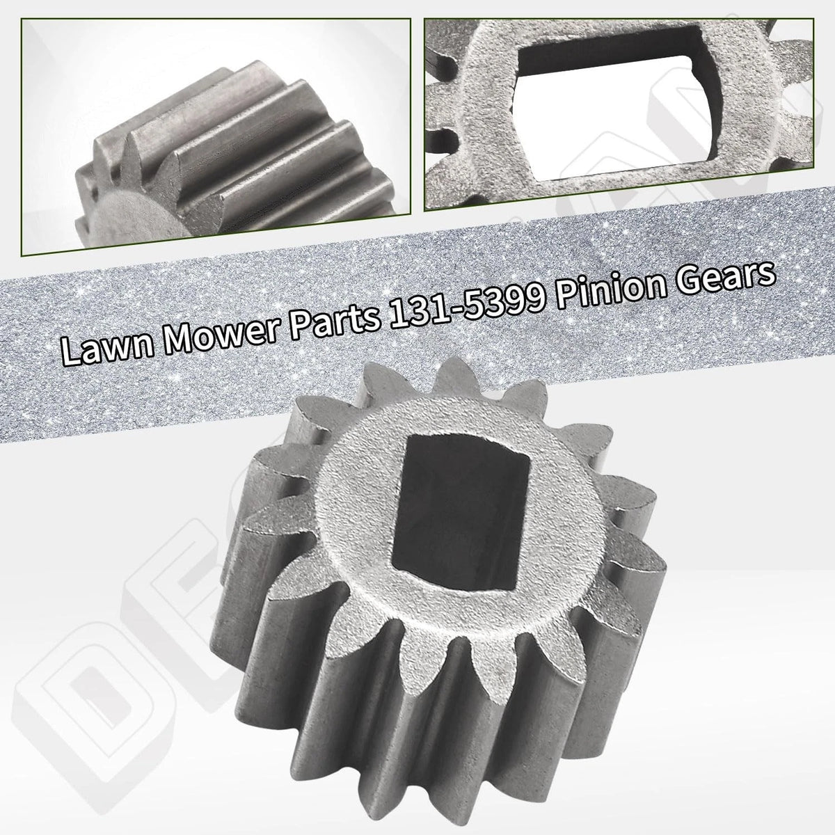 Lawn Mower Parts 131-5399 Pinion Gears - 2 Pack (15T) Compatible with...