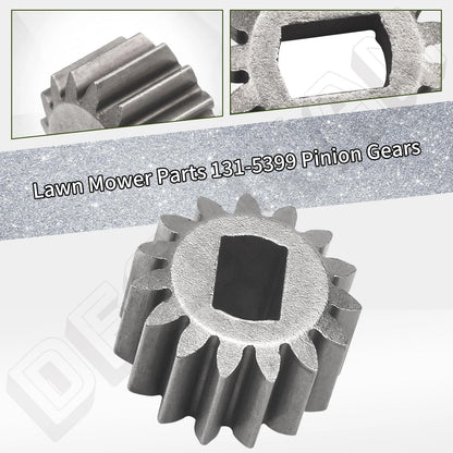Lawn Mower Parts 131-5399 Pinion Gears - 2 Pack (15T) Compatible with...