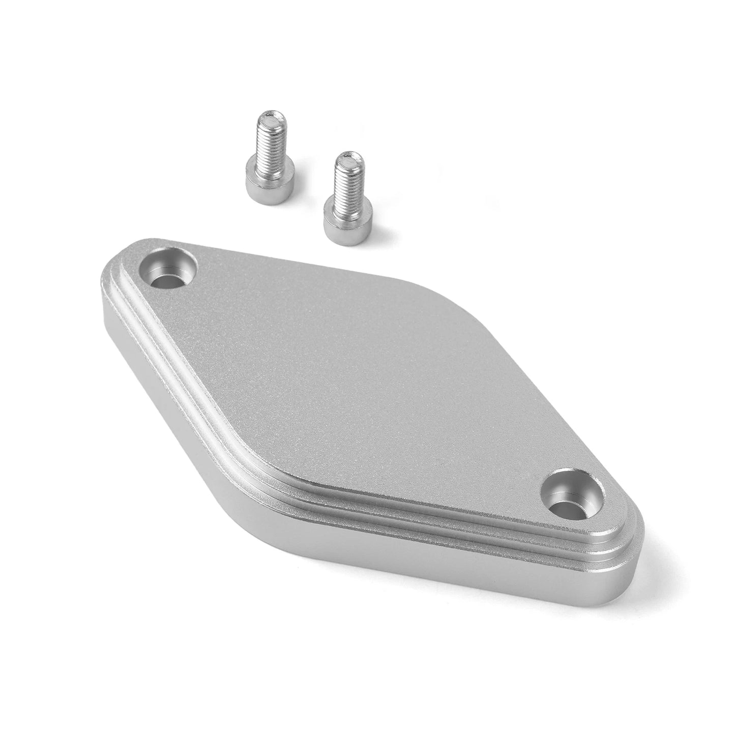 Intake Resonator Cover Plate for Chevy/GMC 11-16 Duramax 6.6L LML Diesel -Sliver