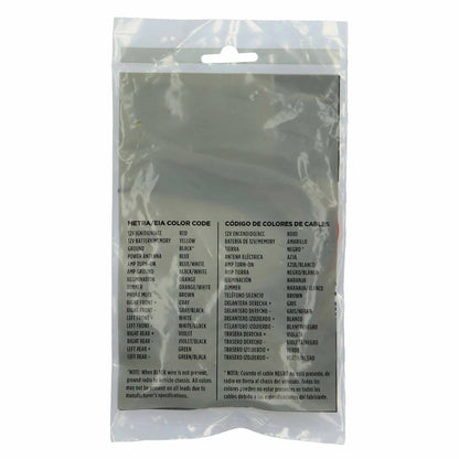 Metra 70-1761 Radio Wiring Harness Fits Select 1987-UP accessory, Multicolor