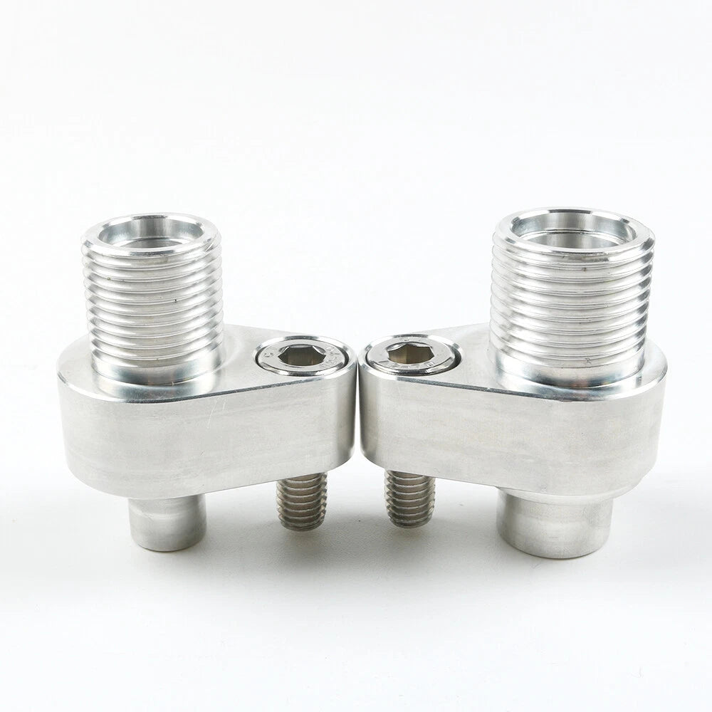 LS  AC Compressor adapter fittings for Denso 10S17F & 10S20F CNC Machined