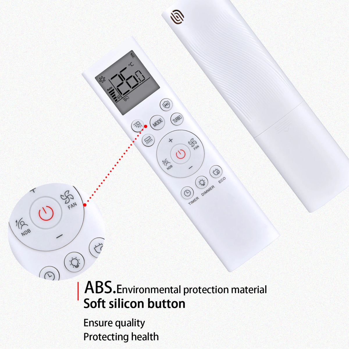 Replacement Remote Control For Hisense RCH-RSY2-0 Air Conditioner