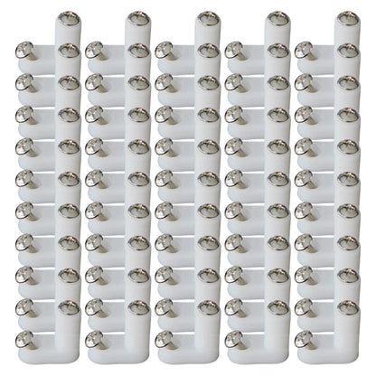 50Pack L Type PCB Mounting Feet With 100Pcs Screws For JAMMA MAME Game PCB Board