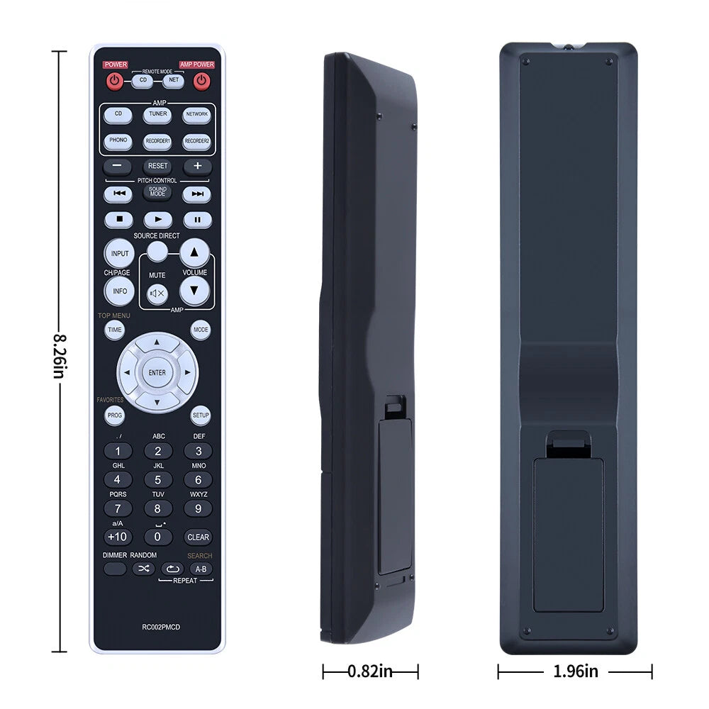 RC002PMCD Replacement Remote Control For Marantz CD Player CD5005 PM5005
