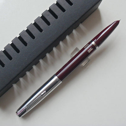 Classic Wing Sung 601 Steel Cap Vacumatic Fountain Pen F Nib 0.5mm Ink Pen