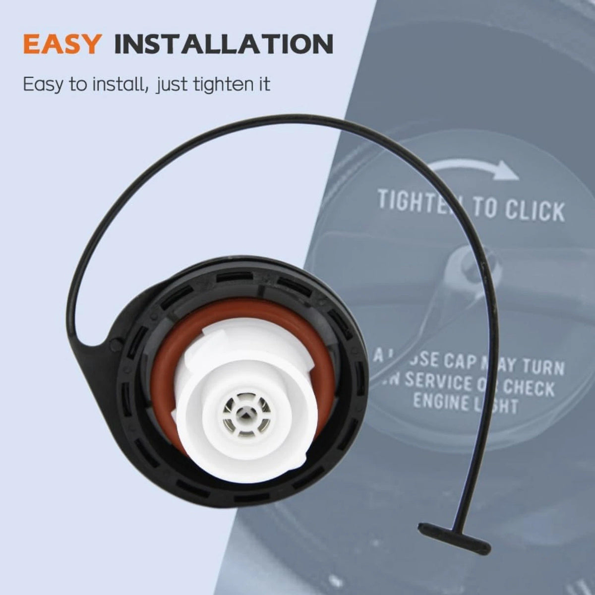GT330 Easy Install Fuel Gas Tank Cap Replacement 2007-2011 For GMC Acadia