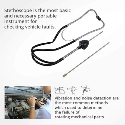 HARDK Automotive Mechanic Stethoscope Diagnostic Tool black