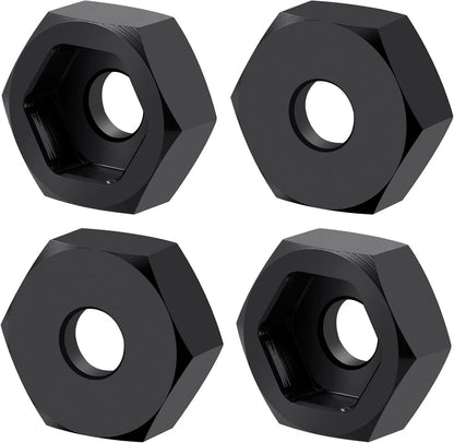 4Pcs 8mm to 12mm Wheel Hex Hub Adapters Aluminum Alloy Big Conversion...