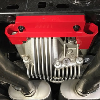Fit 2015-2023 Dodge Diff Brace Anodized Red SRT Hellcat Scat Redeye Differential