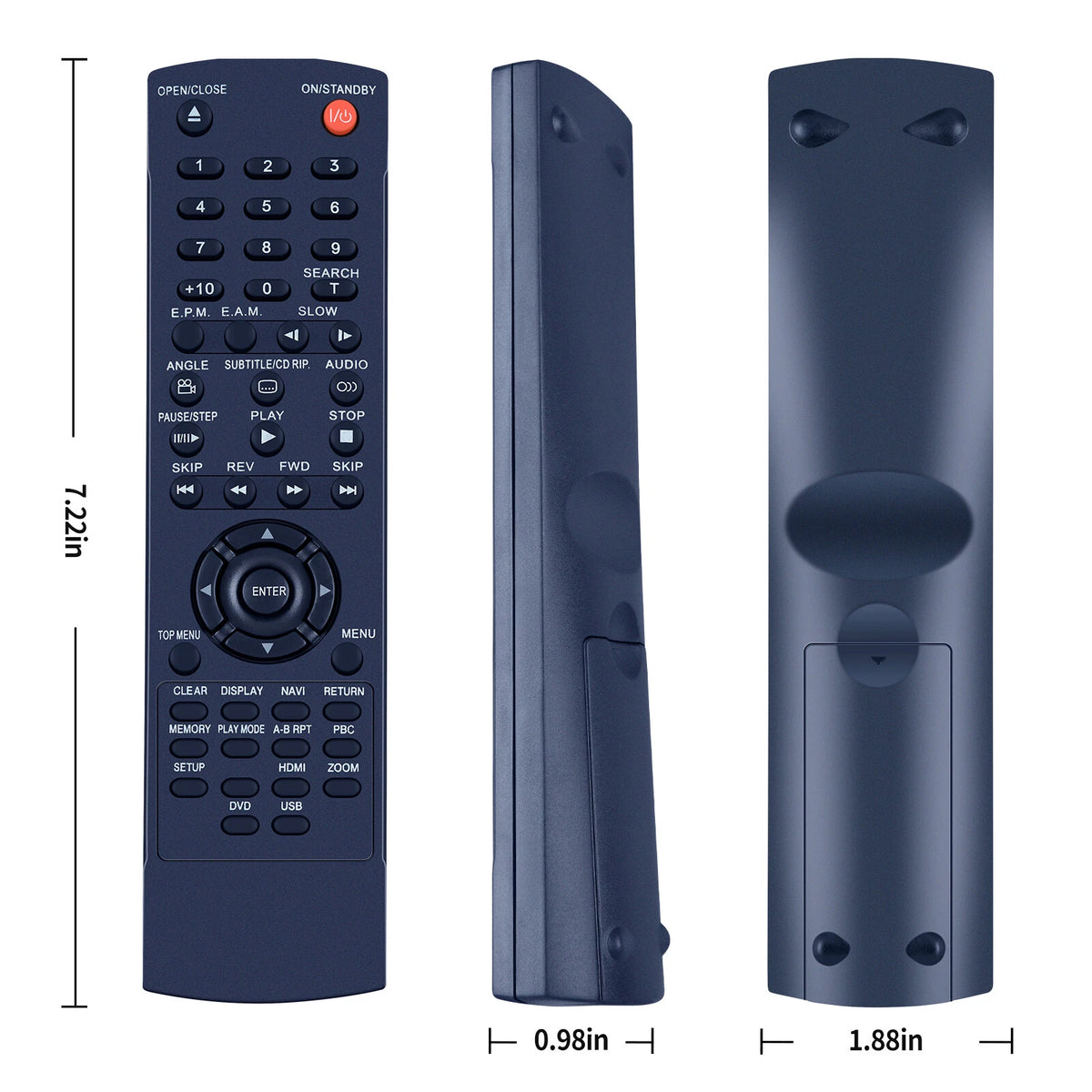 SE-R0350 Remote Control For Toshiba DVD Player SD-900KY SD-890KY