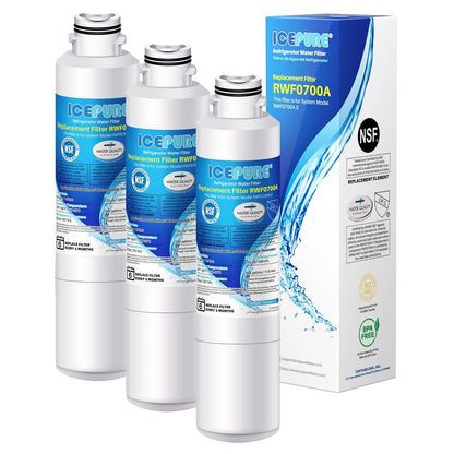 ICEPURE DA29-00020B Replacement for Samsung Water 3 Count (Pack of 1), White
