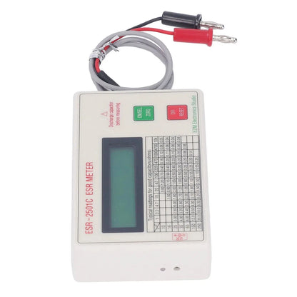 ABS Handheld ESR DCR Capacitor Tester High Accuracy Capacitance Meter Tool