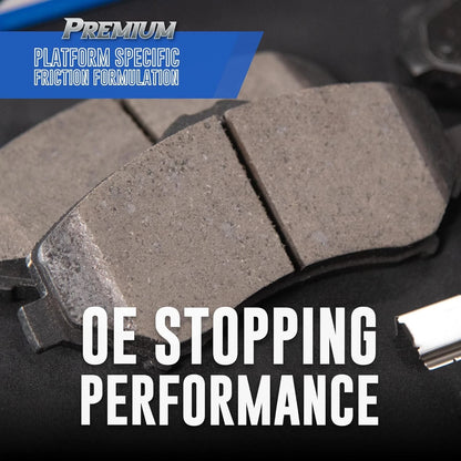 Bendix Premium SBC833 Ceramic Front Brake Pads for Select Models Ford...