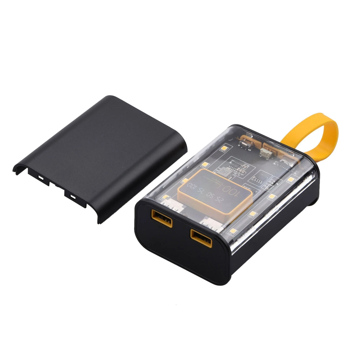 10W 18650 Battery Charger DIY Power Bank Box Case Fast Charging With Night