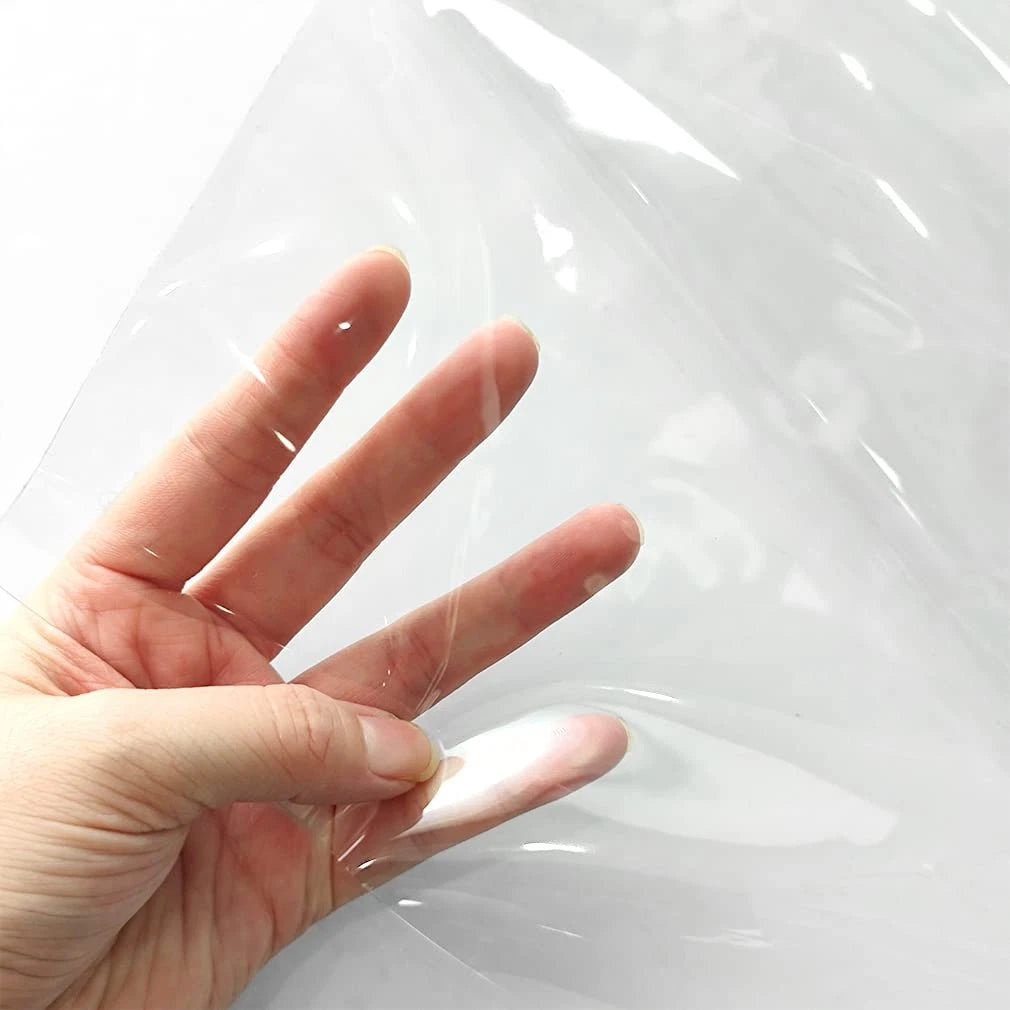 HYANG Transparent PVC Super Clear Holographic Vinyl Inches,