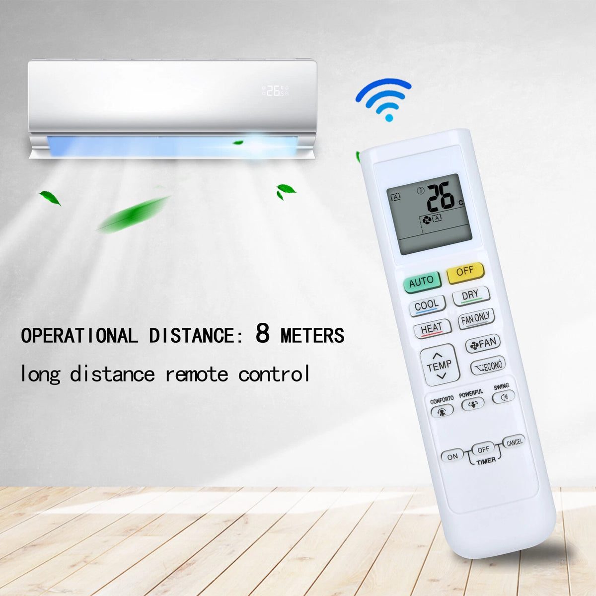 Remote Control For Daikin Air Conditioner FTK09NMVJU FTX09NMVJU FTK12NMVJU