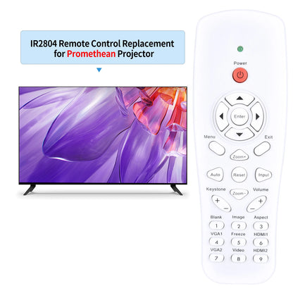 IR2804 Remote Control For Promethean SSIHD-P1 SSlUW-P1 DLP Projector