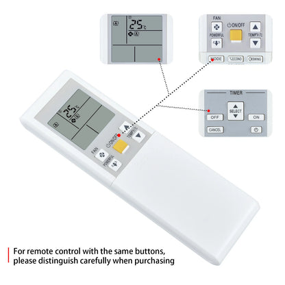 Remote Control For Daikin Air Conditioner FTXN24KVJU ARC452A9 ARC452A15