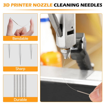 DOLLAR BOSS 29 Pcs 3D Printer Nozzle Cleaning Kit, 29 Kit