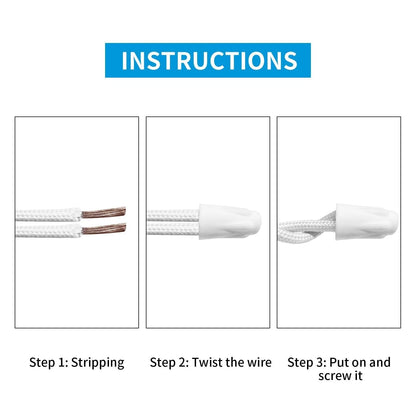 Dicio Ceramic Wire connectors Medium Connectors 50 PCs, 173M_50