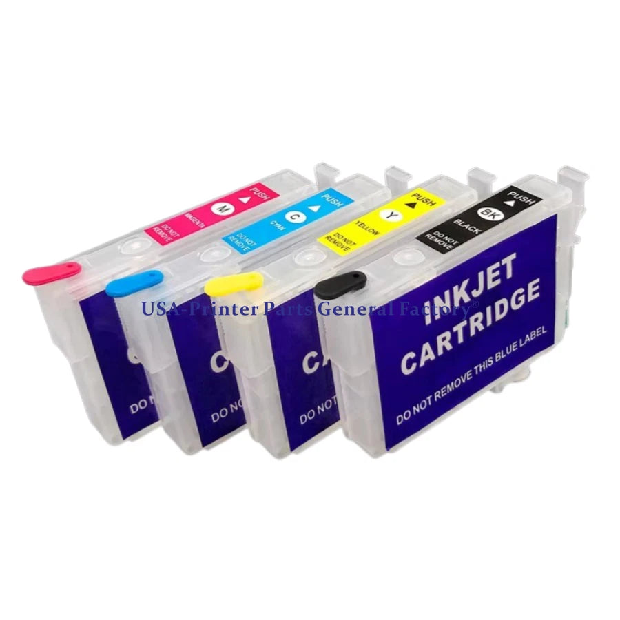 212XL Fit For XP-2100 XP-4100 WF-2810 2830 Refill Cartridge With disposable Chip