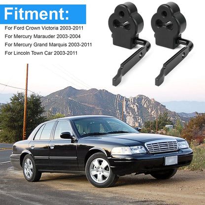 Exhaust System Isolator Mounts - 4PC Complete Set for 2003-2011 Crown Victoria