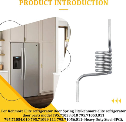 for Kenmore Elite Refrigerator Door Spring, Fits Refrigerator...